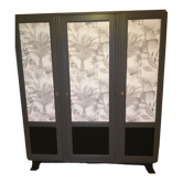 Renovated vintage jungle style wardrobe