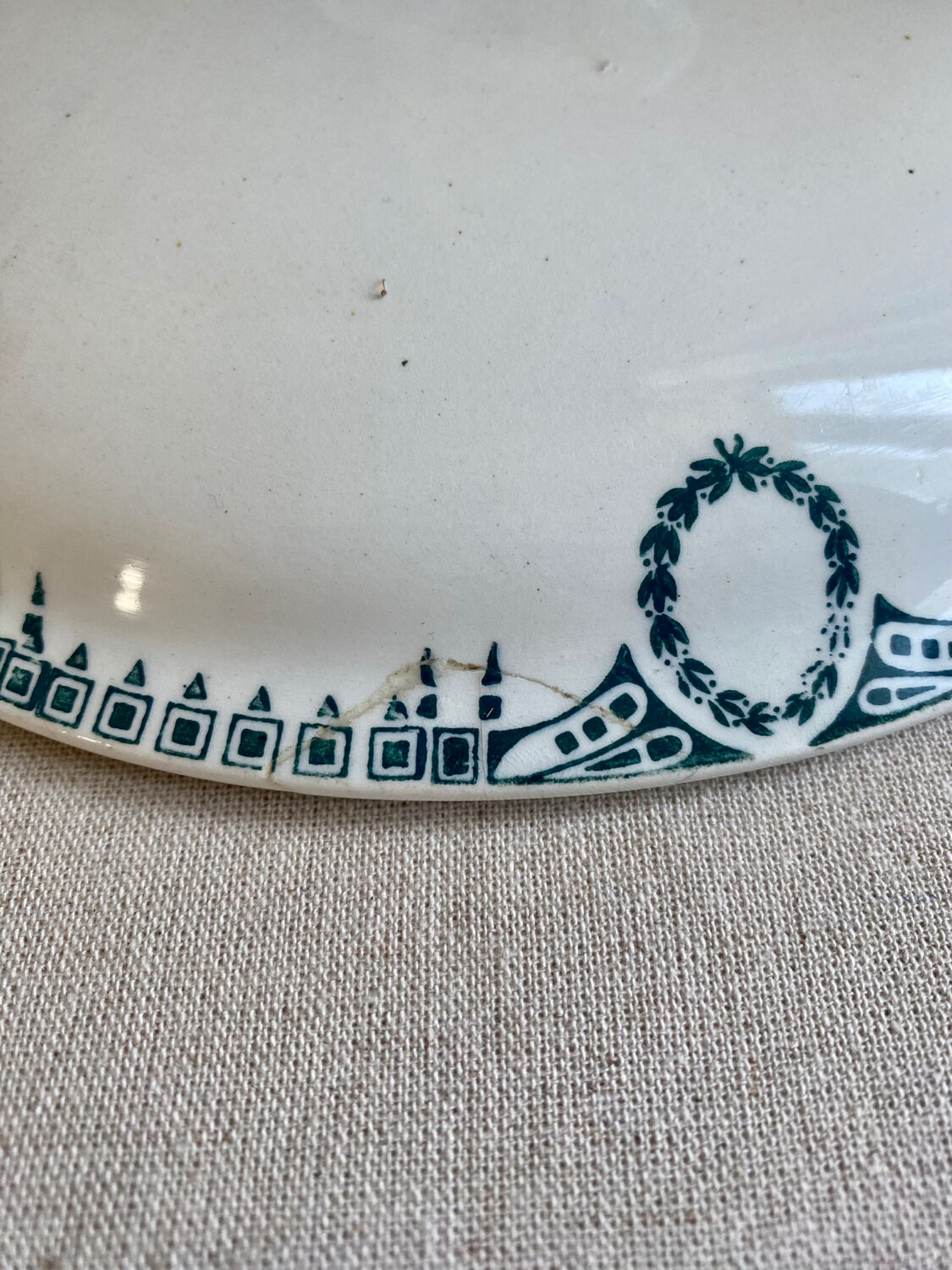 Tureen stamped new ceramic factories of North Saint Amand