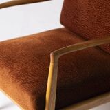 Pair of Scandinavian-style armchairs by Sedláček & Vyčítal for Dřevotvar Jablonné nad Orlicí, 1960s