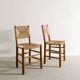 French Mid Century Wooden "N 19" Dining Chairs by Charlotte Perriand, 1950s