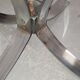 Round panel chrome smoked glass 70 years