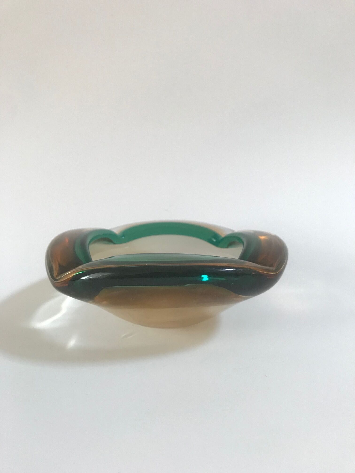 Sommerso Flavio Poli ashtray, 1960