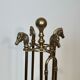 Brass fire starter necessary, horse head model.