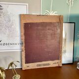 Vintage canvas 1970 The Fisherman by Haerendel