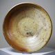 Large vintage stoneware fruit bowl from Puisaye attributed to Jean-Pierre Prudhomme.