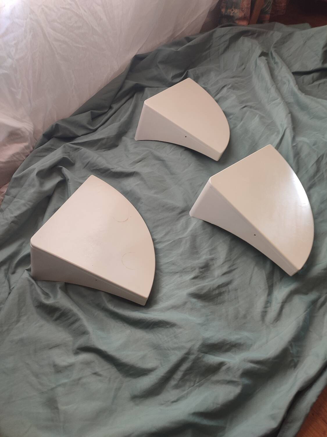 Étagère d'angle époque 70 prisunic