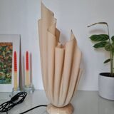 Art Deco style flame lamp