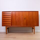 A Danish vintage mid-century Arne Vodder No.63 sideboard by Sibast in Teak