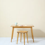 Swedish desk and stool by Göran Lalmvall 1940/50