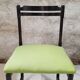 Six 50's chairs - varnished wood