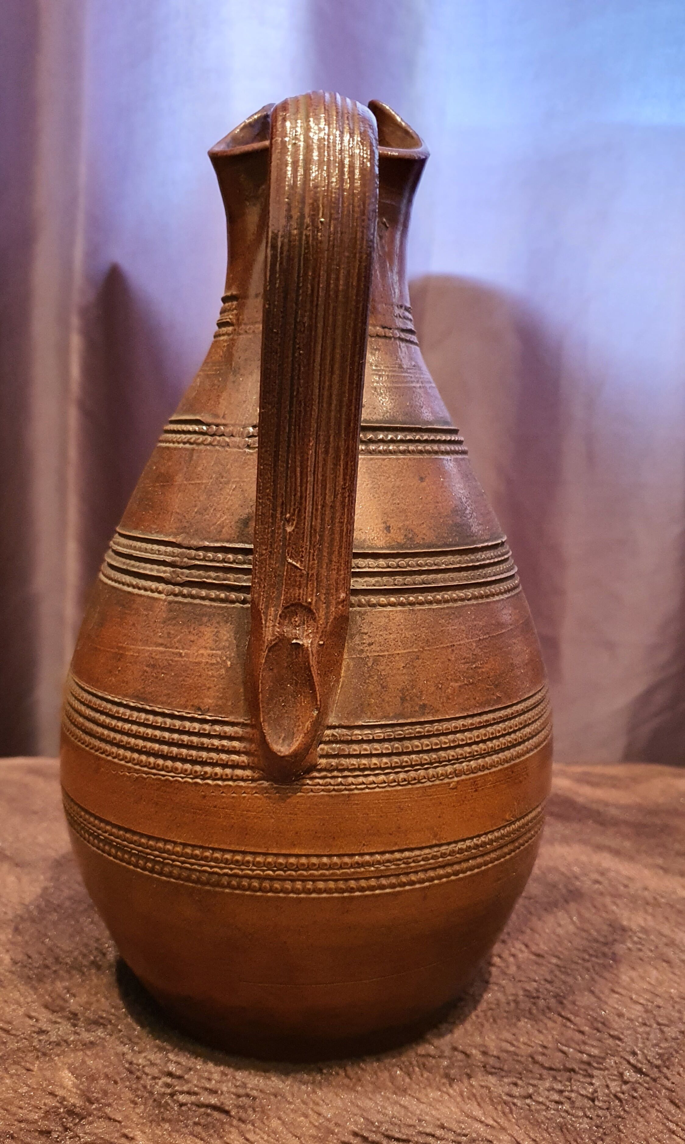 Terracotta jug