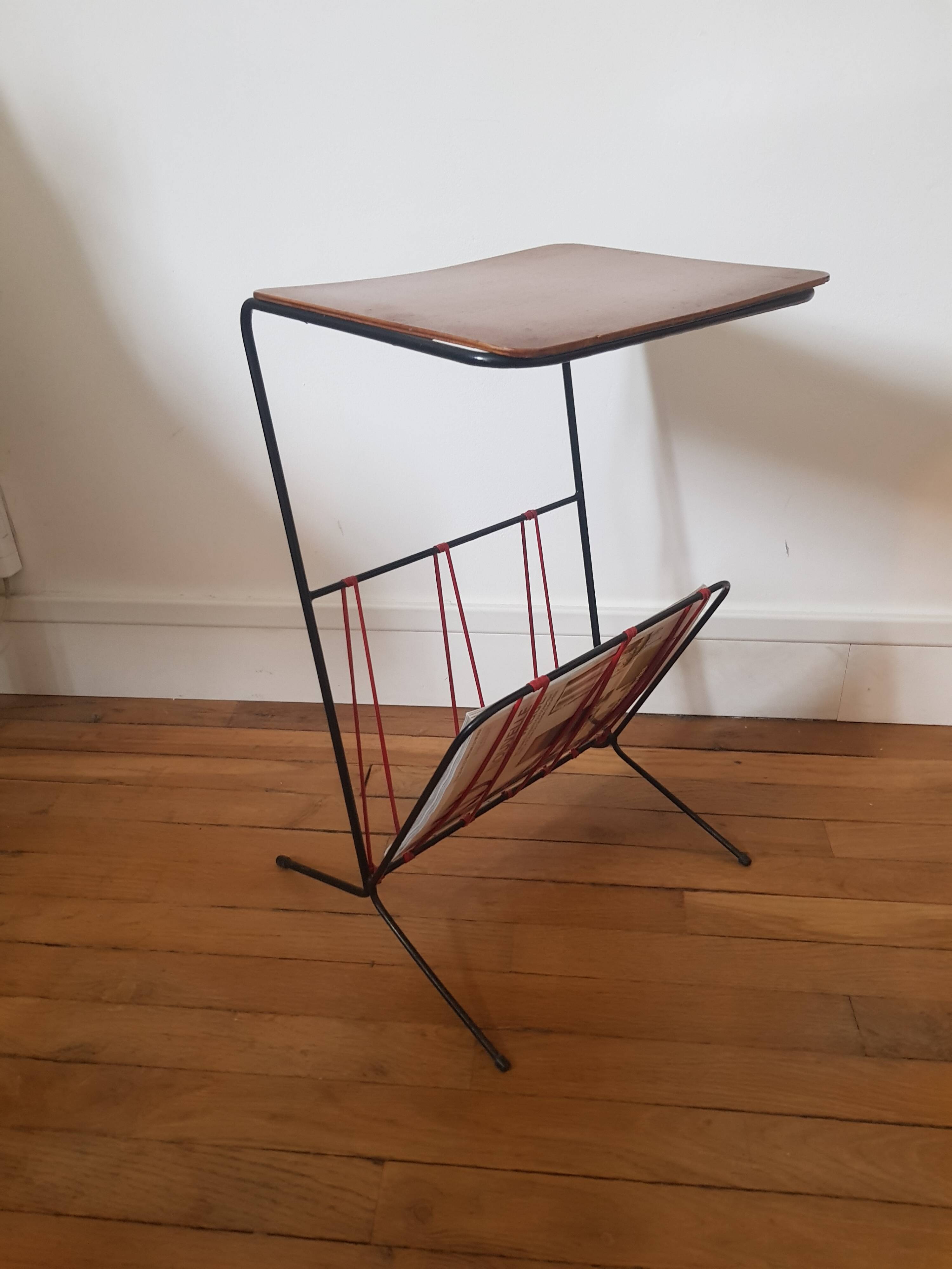 Vintage trolley/magazine holder