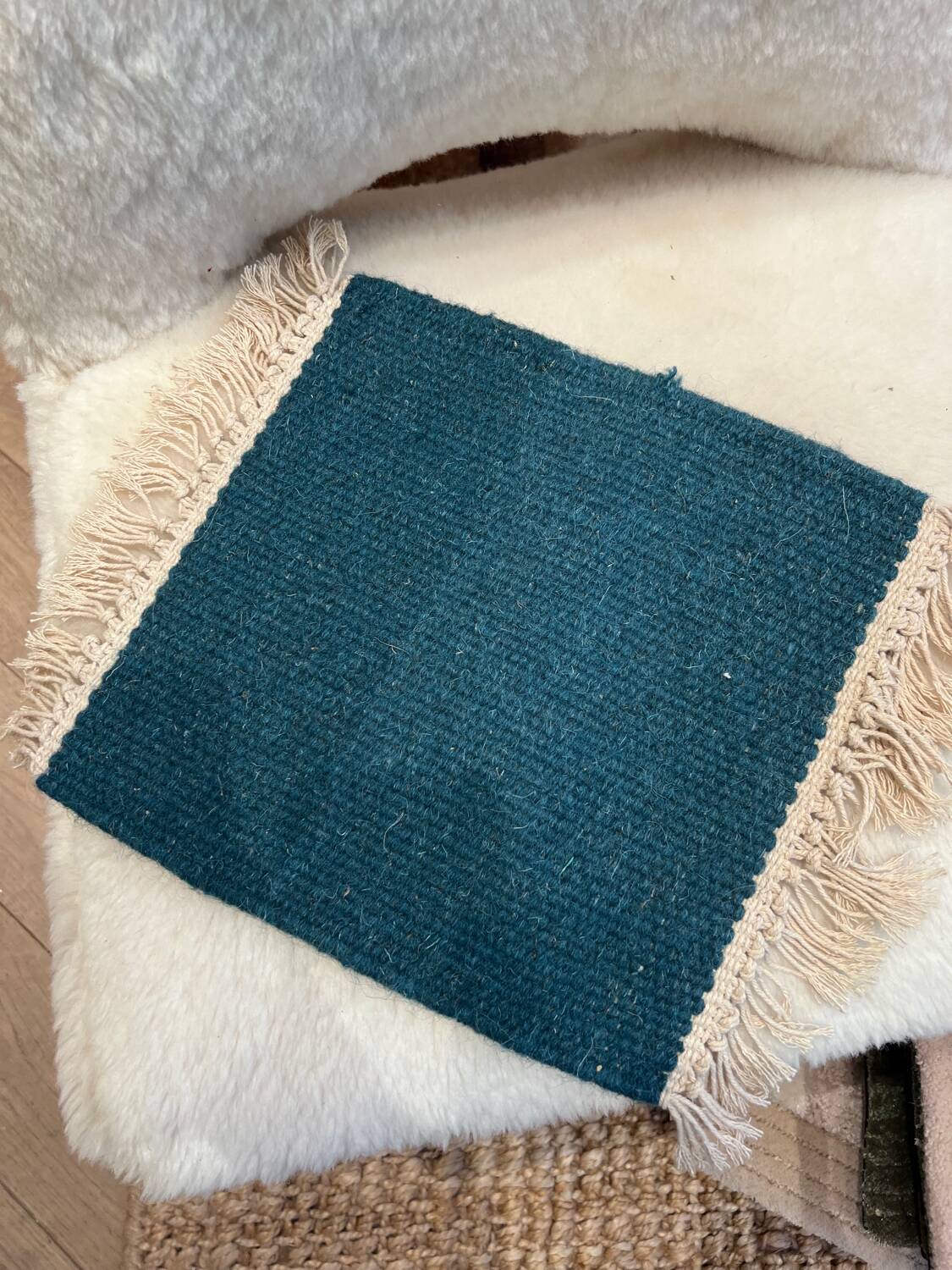 Handmade rug Linie Design Rainbow