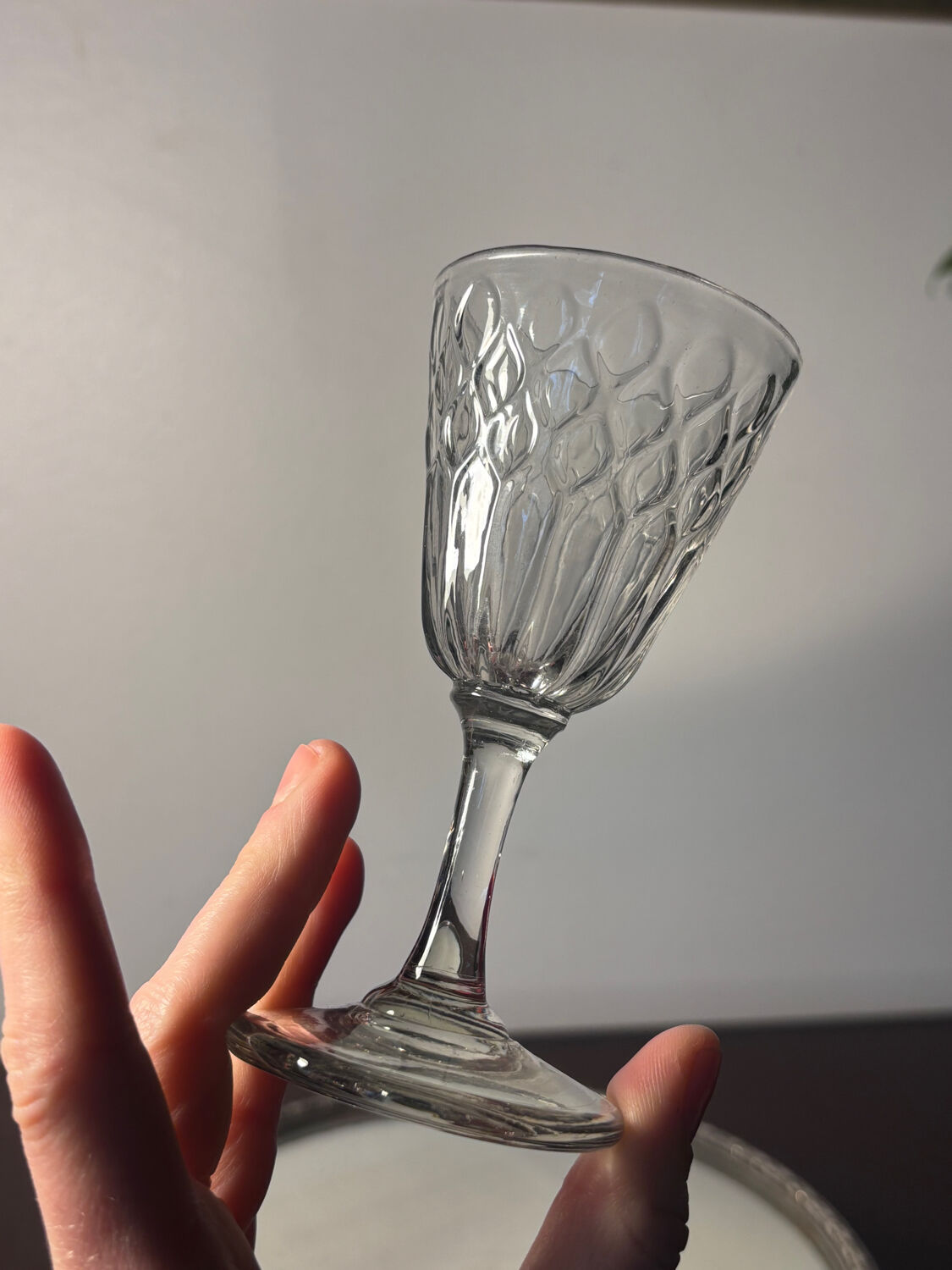 18th century cork glass