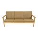 3-Person Sofa Model GE265/3 Made In Oak By Hans J. Wegner For Getama From 1960s