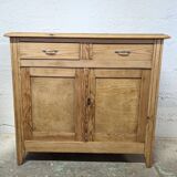 Parisian sideboard in raw wood