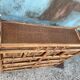 Rattan storage cabinet