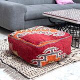 Moroccan Kilim Pouf