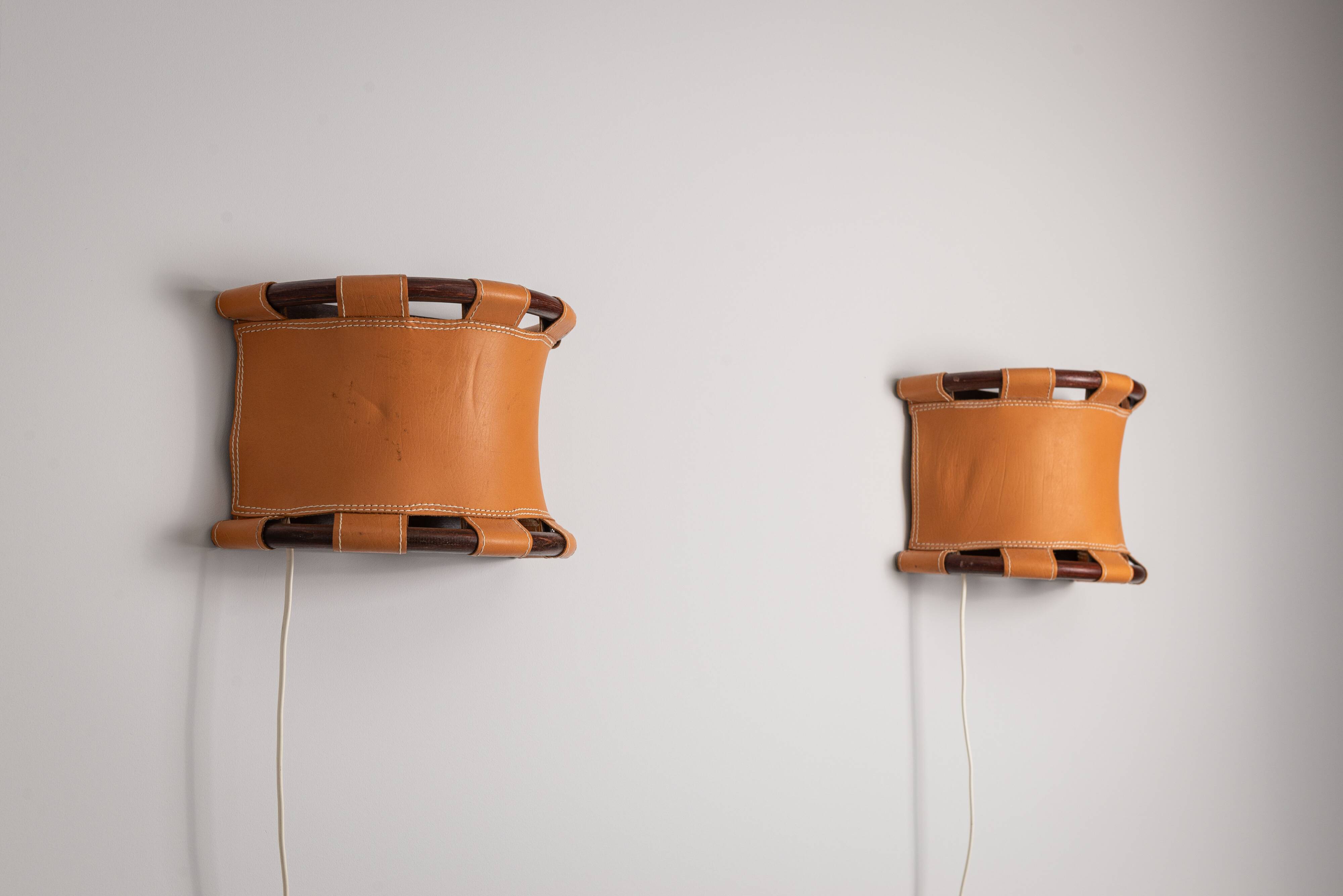 Anna Ehrner pair of wall lamps for Ateljé Lyktan
