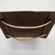 Chrome leather Bauhaus chair Thonet MR 10 by Ludwig Mies van der Rohe - 1980s