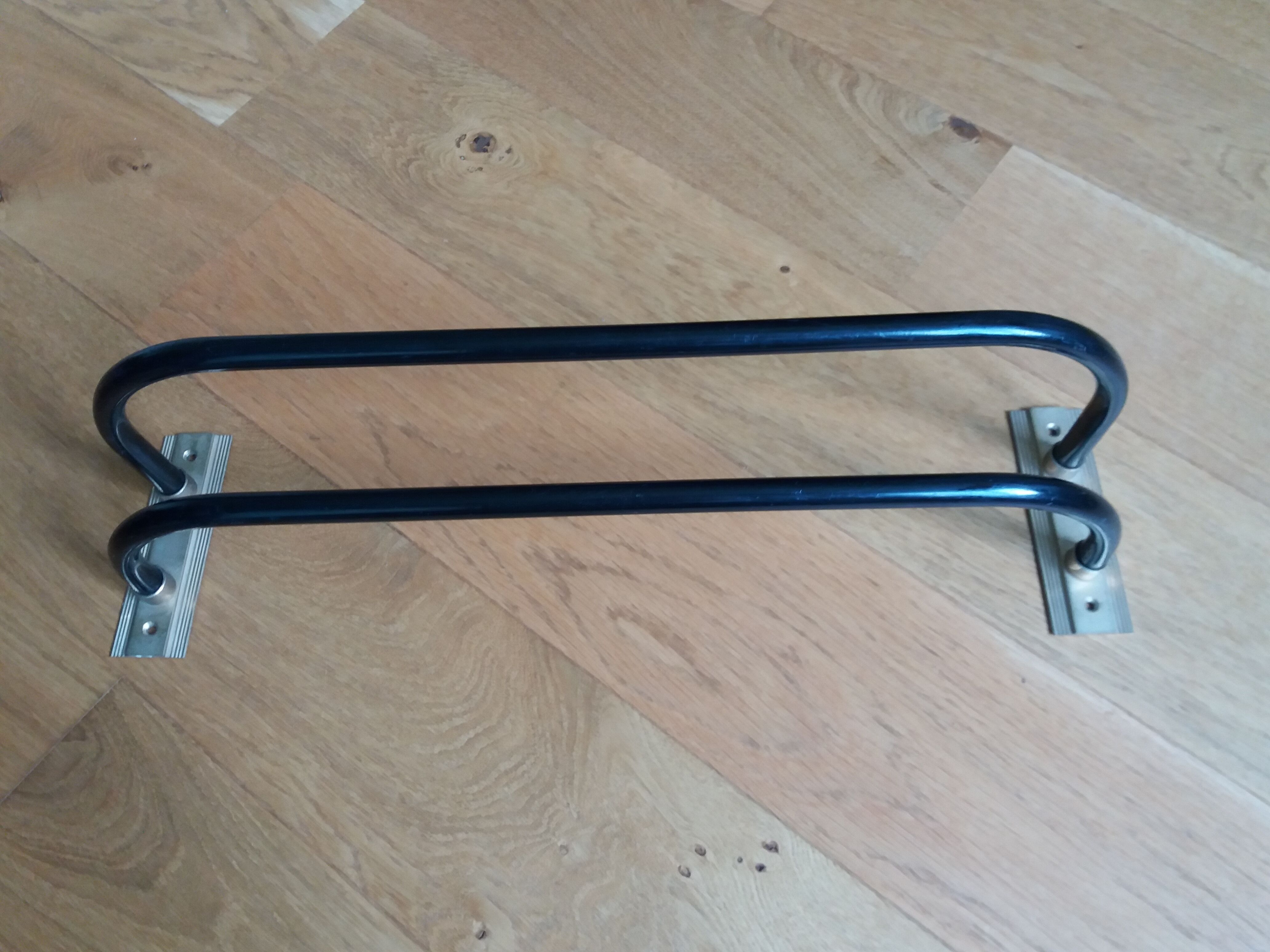Art Deco towel rack