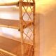 Vintage rattan shelf