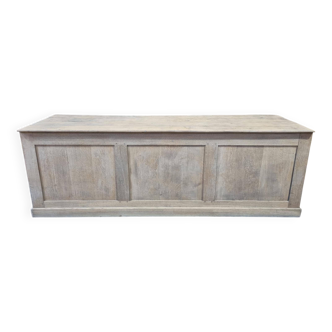 Old oak shop counter
