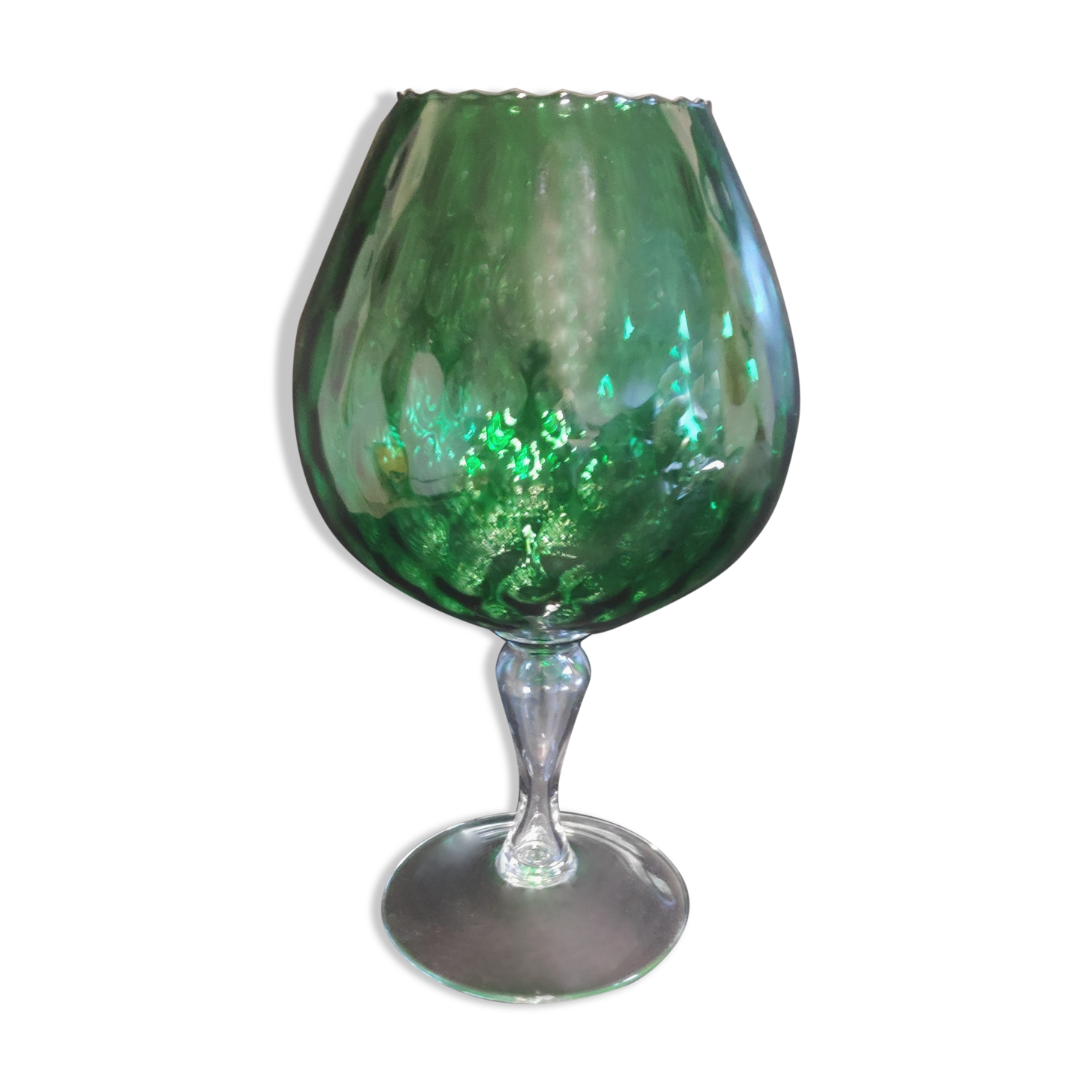 Vase italien vert made in italy