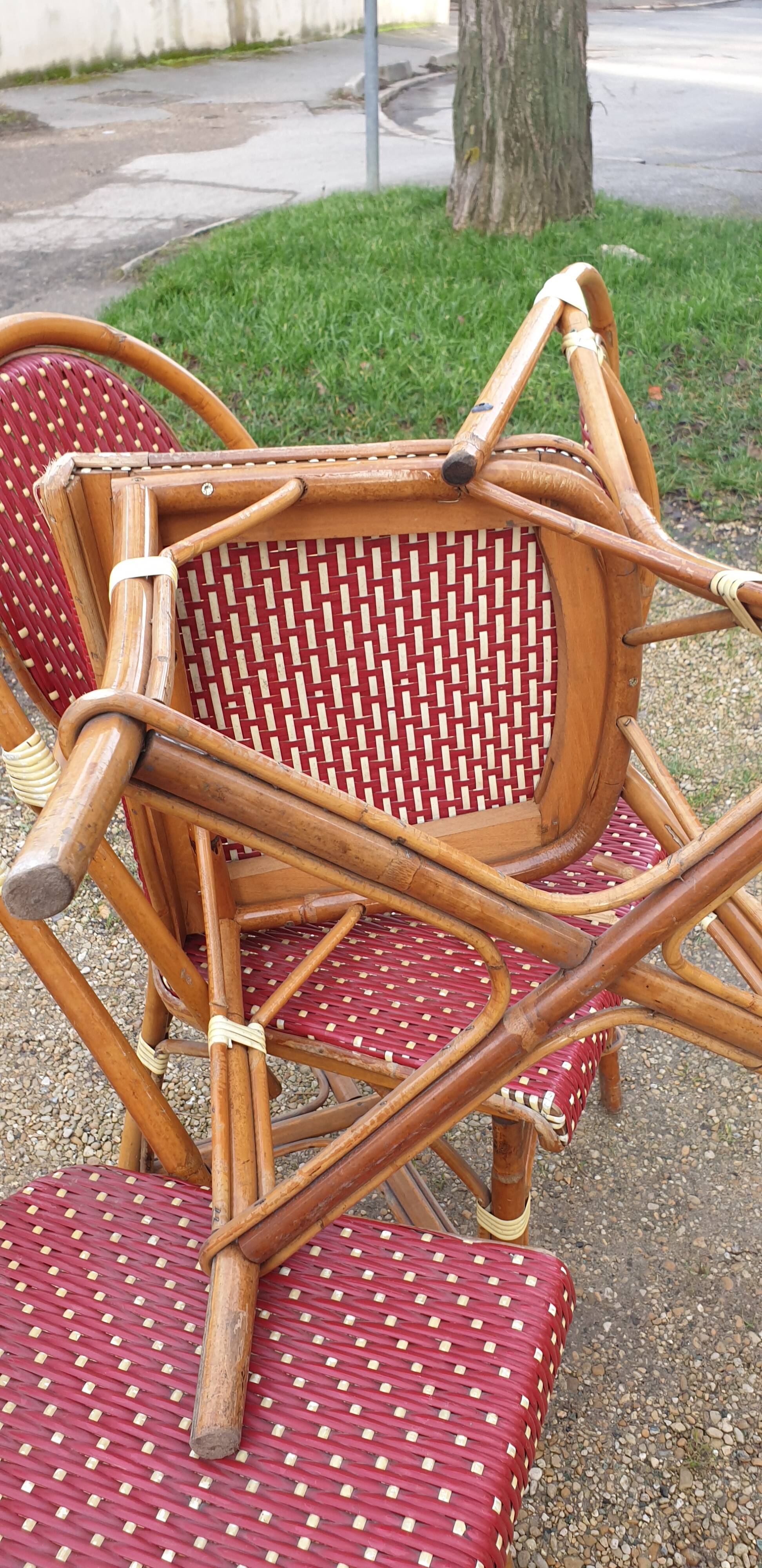 4 chaises de bistrot gatti