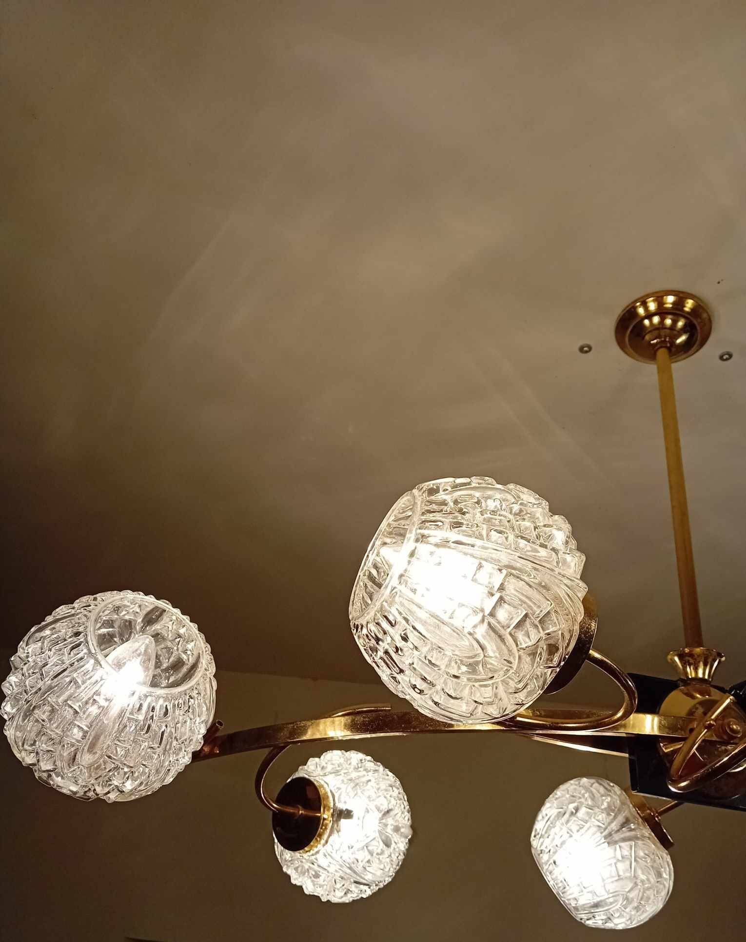 Large maison Arlus chandelier 40s/50s