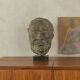 Bronze sculpture Helmut Kohl