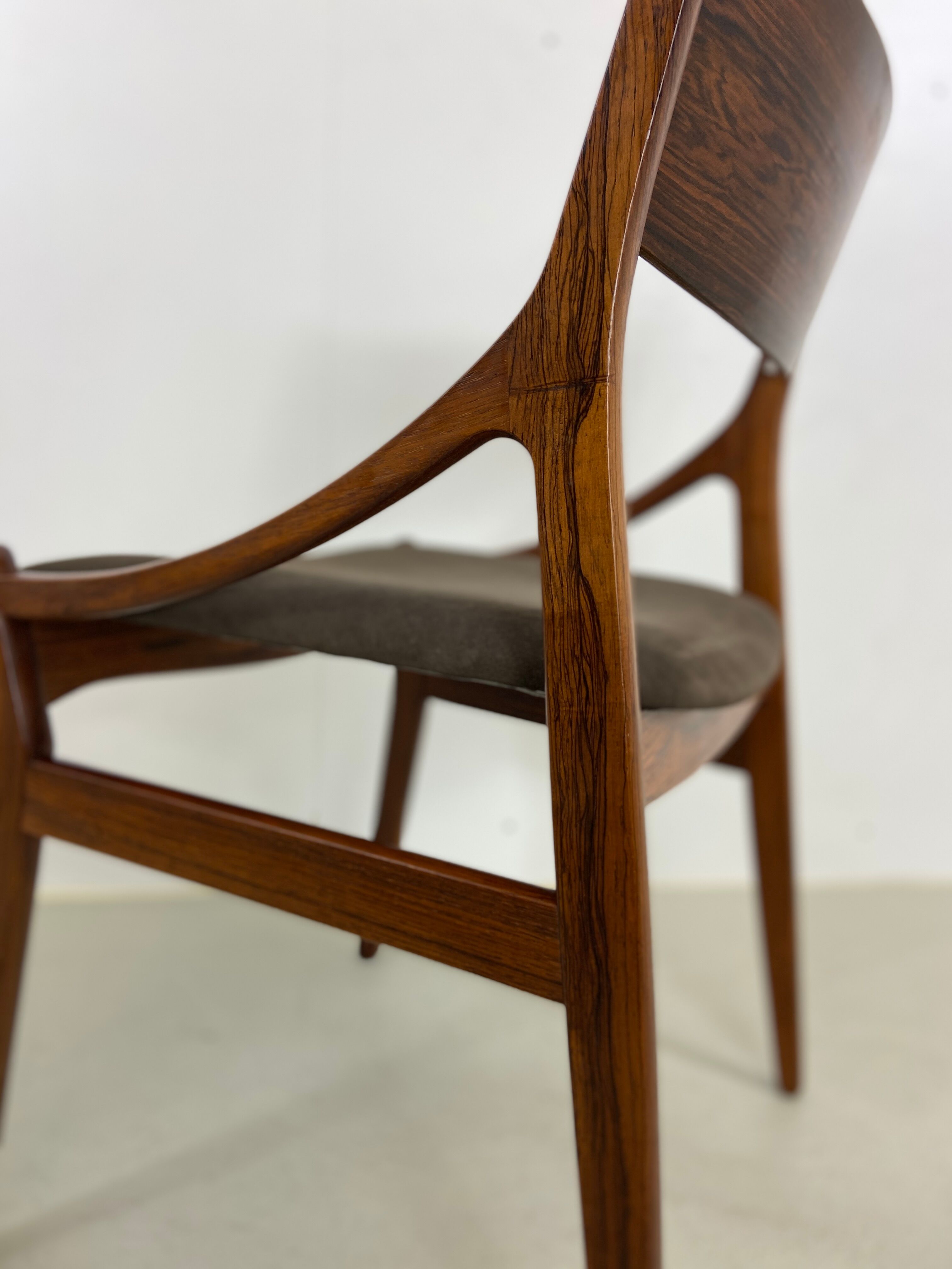 Danish Dining Chair in brazilian Rosewood, by Vestervig Eriksen
