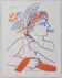 Alekos Fassianos: Winning athlete and dove of peace, signed lithograph.