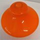 Abat-jour opalin orange vintage