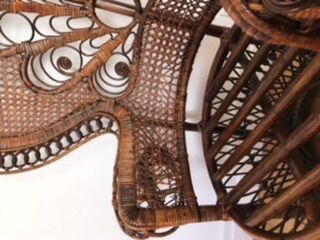 Emmanuelle peacock chair