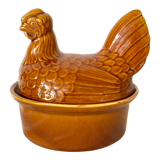 Ceramic terrine hen Geo