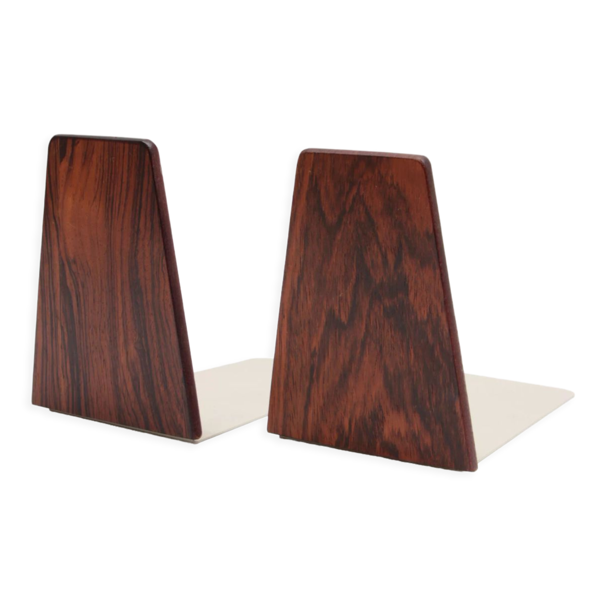Set of 2 Vintage Danish Design Kai Kristiansen bookends from the 1960s