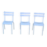 Set of 3 Tolix chairs