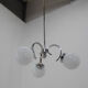 Art deco chandelier, 1930s, restored
