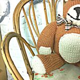 Vintage bamboo armchair