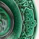 Barbotine dish for wall decoration