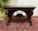 Louis Philippe console in teak from the 1950s - Indonesian craftsmanship.