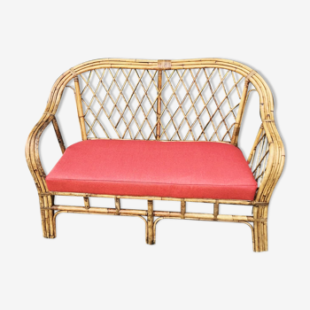 Banquette en rotin