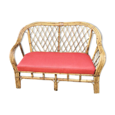 Rattan bench