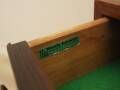 Danish rosewood chest of drawers with lockable cabinet, 1960s