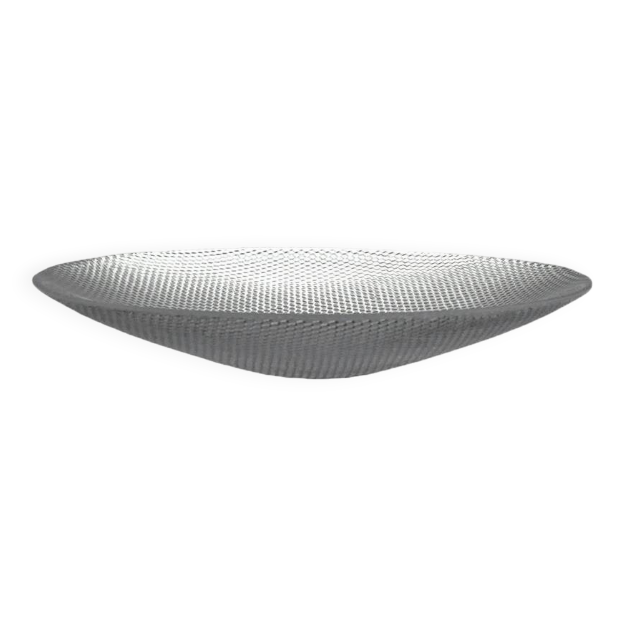 Glass dish Trigona for Holmegaard, Denmark 1980s