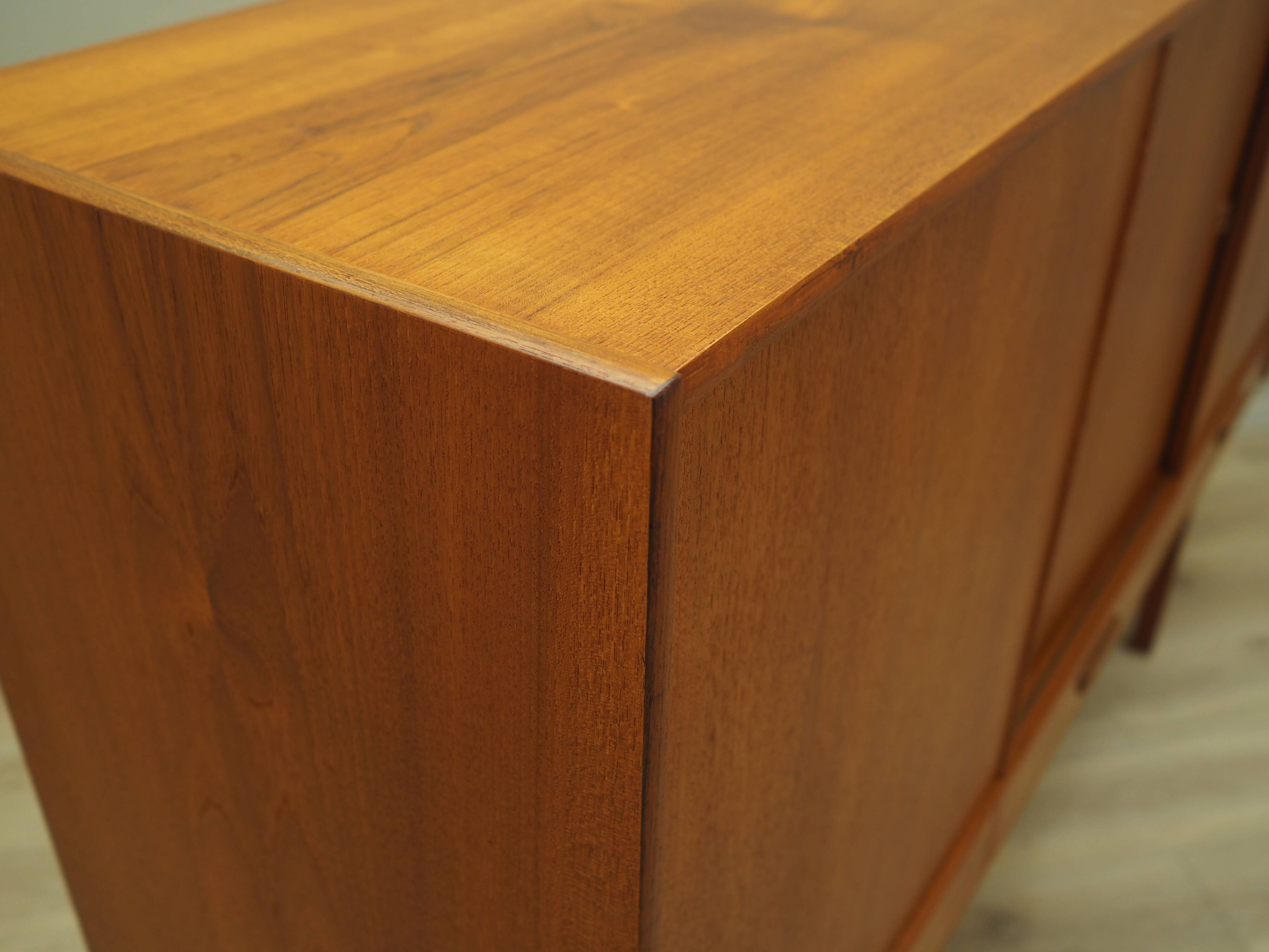 Teak highboard, Danish design, 1960s, production: Denmark