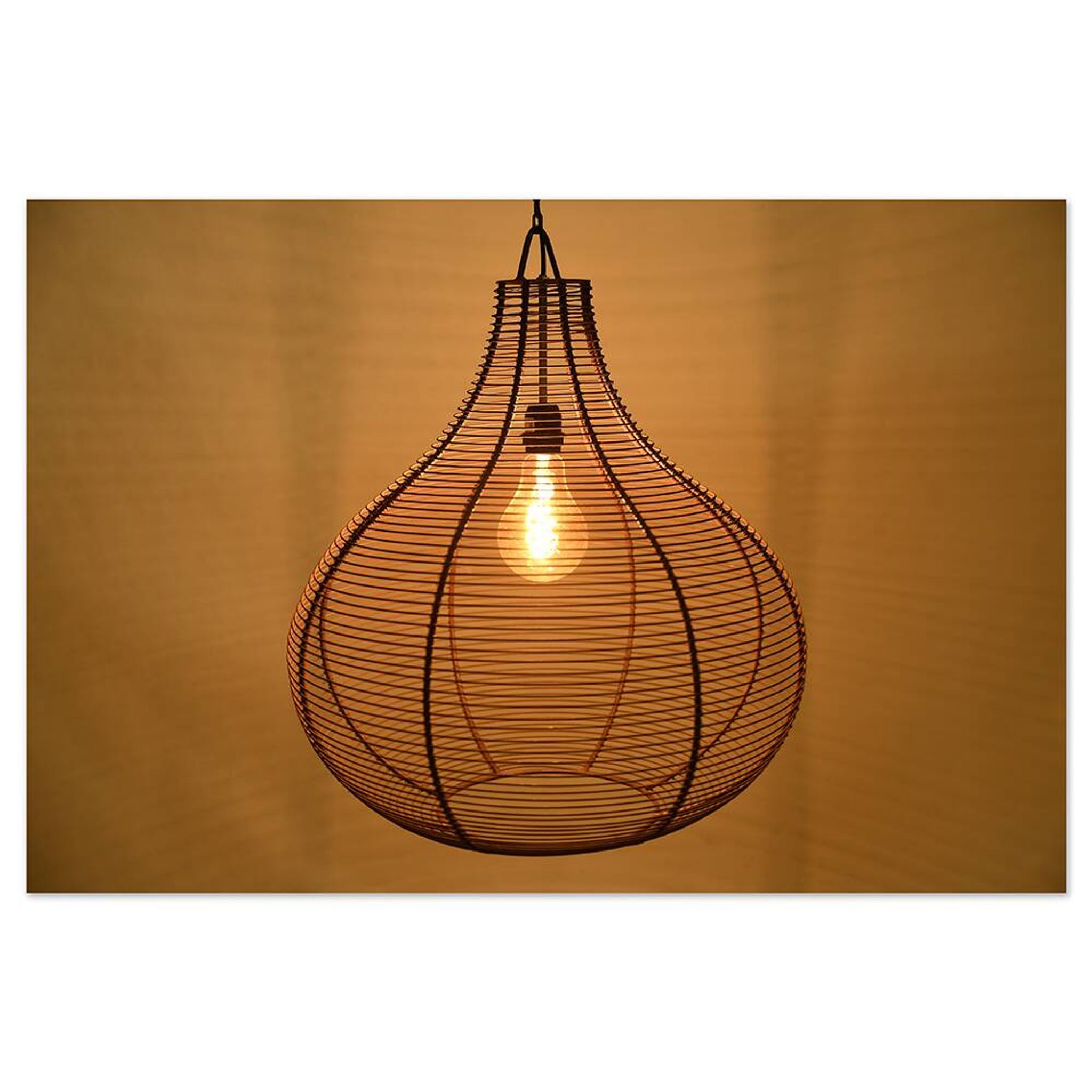 Transformed industrial chandelier