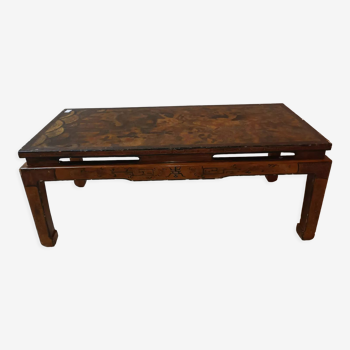 Coffee table antique asian year 1930