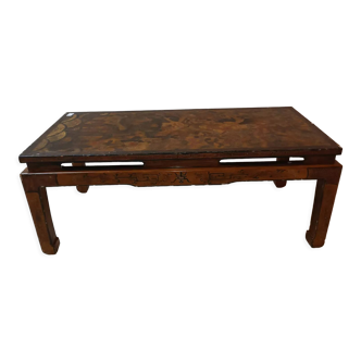 Coffee table antique asian year 1930